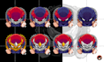 custom twitch sub badges, unique hand drawn subscriber icons
