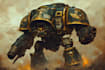 make a detailed warhammer illustration, paint warhammer