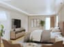 renew modern apartment interior, living area,wall decor,dining layout,cgi render