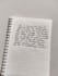 handwrite notes and letters