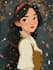 do cute  cartoon portrait