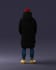 model rig 3d human model, retexture, rotopology, control rig3d, unity game model