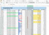 do data typing, excel formatting and data structuring