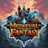 do medieval fantasy game, rpg, game logo