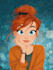 design cute disney cartoon portrait