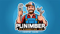 create plumber worker handyman mascot logo design with fastest delivery