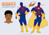 make a character reference sheet for you