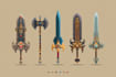 design your fantasy and dnd weapons