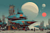 draw you sci fi and spaceship design