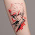 your dream anime, manga tattoo design