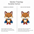 professional logo vector tracing to ai, svg, eps