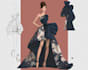 make a fashion design illustrations and technical flats