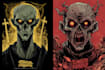 draw creepy zombie character