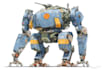 custom futuristic mecha robot character art
