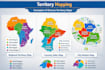 create territory maps for sales tracking and franchises