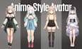 create 3d low poly model for game, streaming, vrchat, vtuber, and game character