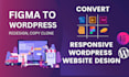 design small business wordpress website or elementor website