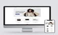 design a modern responsive website UI