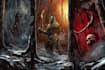 do dark fantasy art illustrations in a painterly style