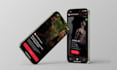 do clean and professional mobile app uxui design