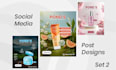 design creative and daily social media post design