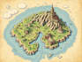 do map illustration, fantasy map drawing, isometric map design, vector map art