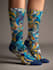 draw digital pattern socks design