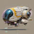 draw high quality spaceship concept
