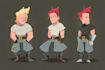 draw cute, simple and funny cartoon