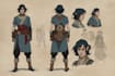 make dnd character art and dnd character design