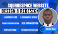 build squarespace website squarespace design redesign squarespace website design