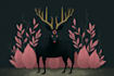 design dark art animal illustration