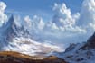 do fantasy background and landscape