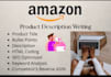 write amazon prodct listings,SEO amazon description