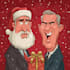 draw christmas cartoon caricature