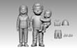 model picture to 3d model popmart art toys ready print