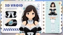 create 3d character models, VR chat avatar, VR character and vroid