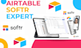 build custom airtable databases, softr portals, and no code business solutions