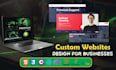 develop front end and backend sites as a fullstack developer