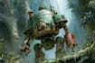 draw a detailed warhammer illustration