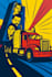 custom designed truck logo that fuse complexity