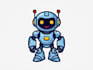 design gaming robotic mascot logo