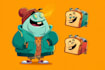 draw any object as a cartoon character