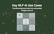 build nlp ai solutions for text analysis, sentiment detection, and insights