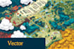 draw vector map in illustrator