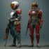 create character art and sci fi concept art