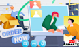 create 2d explainer video for business marketing
