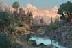 make fantasy landscape concept art