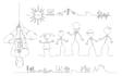one line illustration of anything