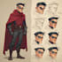 do a superhero character design